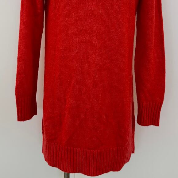 Lilly Pulitzer Leonette Sweater Cardigan Knit Amaryllis Red Wool Blend | M NWT - Picture 8 of 11
